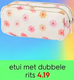 HEMA Etui met dubbele rits Angebot