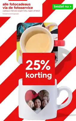 alle fotocadeaus via de fotoservice