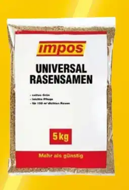 Lagerhaus Impos Rasensamen Universal Angebot
