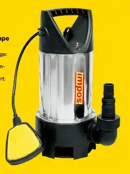 Lagerhaus Impos Schmutzwassertauchpumpe GS 7501 PI Angebot