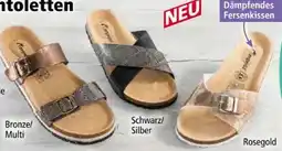 Norma Camprella Damen Tieffußbett-Pantoletten Angebot