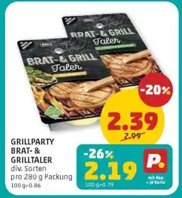 PENNY GRILLPARTY BRAT- & GRILLTALER Angebot