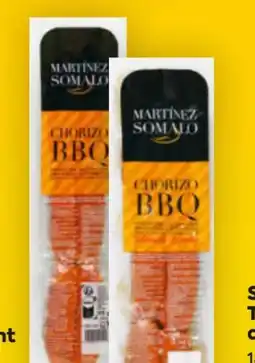 Billa Martínez Somalo Chorizo Barbecue Angebot