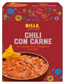 Billa Billa immer gut Chili con Carne Angebot