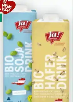 Billa ja!natürlich Bio Haferdrink Angebot