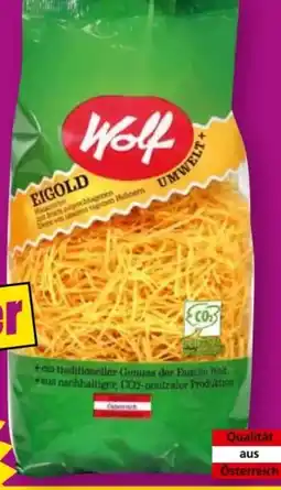 Norma Wolf Eigold Nudeln Angebot