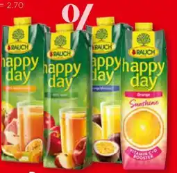 Unimarkt Rauch Happy Day Apfelsaft Angebot