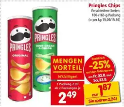 Interspar Pringles Chips Angebot