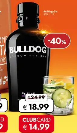 Travel FREE Bulldog Gin Angebot