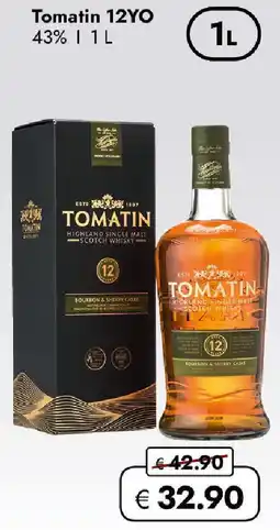 Travel FREE Tomatin 12YO Angebot
