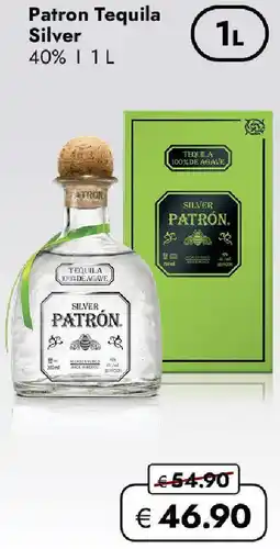 Travel FREE Patron Tequila Silver Angebot