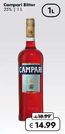 Travel FREE Campari Bitter Angebot