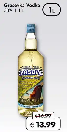 Travel FREE Grasovka Vodka Angebot