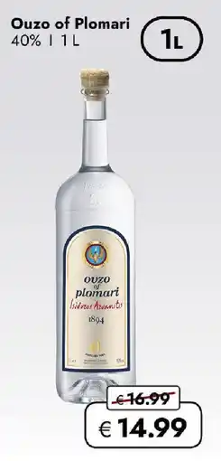 Travel FREE Ouzo of Plomari Angebot