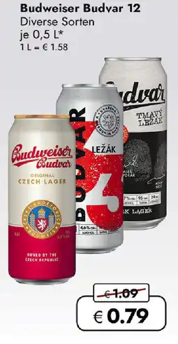 Travel FREE Budweiser Budvar 12 Angebot