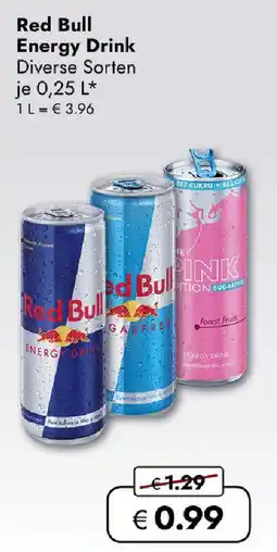 Travel FREE Red Bull Energy Drink Angebot