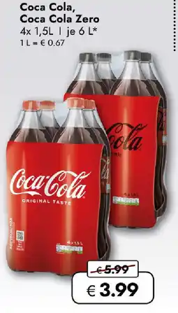 Travel FREE Coca Cola, Coca Cola Zero Angebot