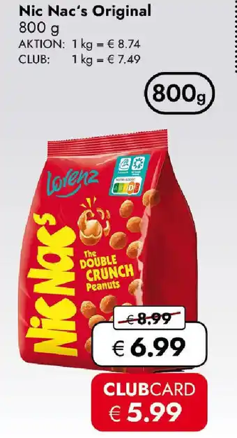 Travel FREE Nic Nac's Original Angebot