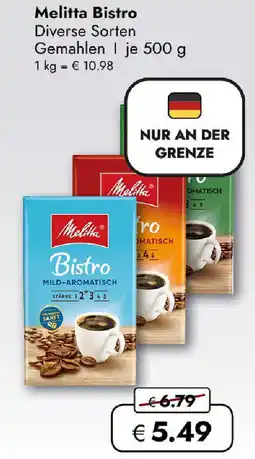 Travel FREE Melitta Bistro Angebot