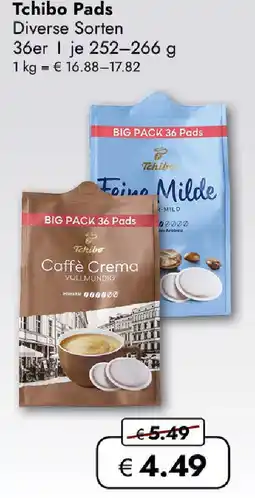 Travel FREE Tchibo Pads Angebot