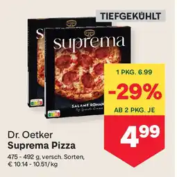 MPreis Dr. Oetker Suprema Pizza Angebot