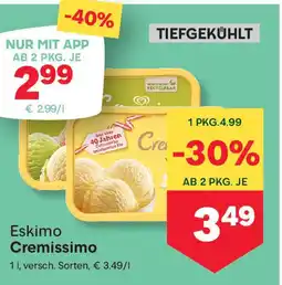 MPreis Eskimo Cremissimo Angebot