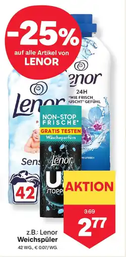 MPreis LENOR Lenor Weichspüler Angebot