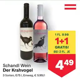 MPreis Schandl Wein Der Krahvogel Angebot