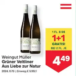 MPreis Weingut Müller Grüner Veltliner Aus Liebe zur Natur Angebot