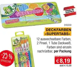 Skribo Deckfarben supertabs Angebot
