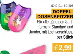 Skribo Doppel dosenspitzer Angebot