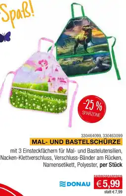 Skribo Mal und bastelschürze Angebot