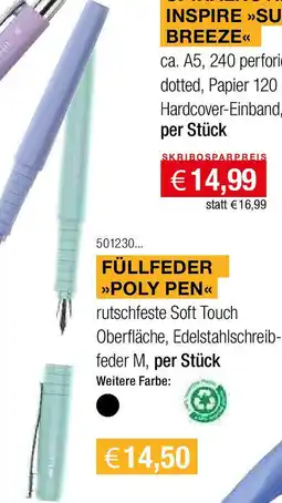 Skribo Füllfeder poly pen Angebot