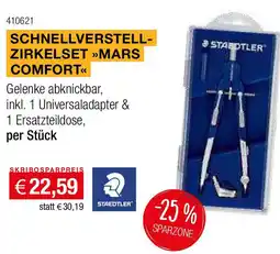 Skribo Schnellverstell zirkelset mars comfort Angebot