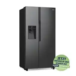 Hofer Side-by-Side Kühlschrank schwarz NRR9185ESBXL HOFER Angebot