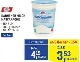 Metro Kärntner milch mascarpone Angebot