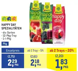 Metro Happy Day Spezialitäten Angebot