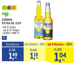 Metro Corona extra od. 0,0% Angebot