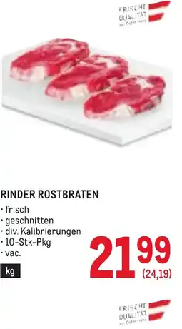 Metro Rinder Rostbraten Angebot