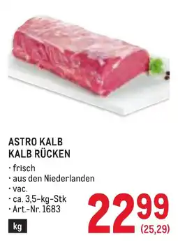 Metro Astro kalb kalb rücken Angebot