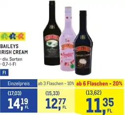 Metro Baileys irish cream Angebot