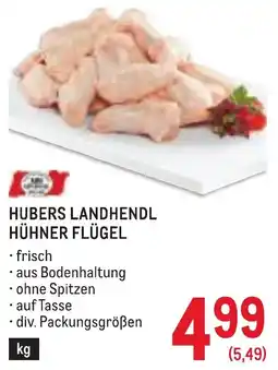 Metro Hubers landhendl hühner flügel Angebot