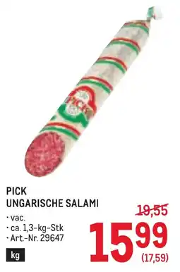 Metro Pick ungarische salami Angebot