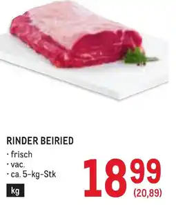 Metro Rinder Beiried Angebot