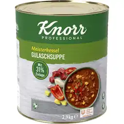 Metro Meisterkessel Gulaschsuppe, Preisangabe ohne MwSt. (Preis inkl. MwSt. 14,84 €), METRO Angebot