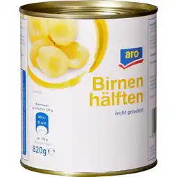 Metro Birnenhälften, Preisangabe ohne MwSt. (Preis inkl. MwSt. 1,10 €), METRO Angebot