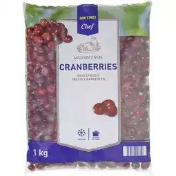 Metro Cranberries, Preisangabe ohne MwSt. (Preis inkl. MwSt. 4,29 €), METRO Angebot