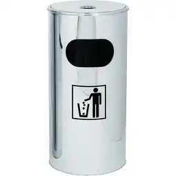 Metro Standascher mit Abfalleimer 30l, Preisangabe ohne MwSt. (Preis inkl. MwSt. 24,00 €), METRO Angebot