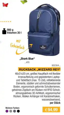 Skribo Rucksack wizzard rey Angebot