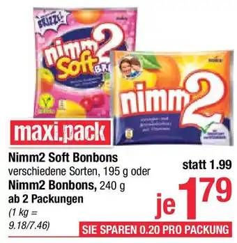 Maximarkt Nimm2 Soft Bonbons Angebot
